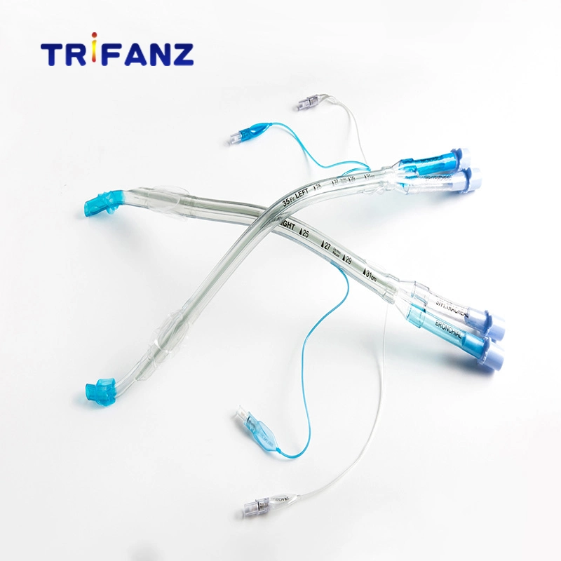 Medical Supplies Double Lumen Endobronchial Tube Left or Right Applicable for CVD Operations High Quality