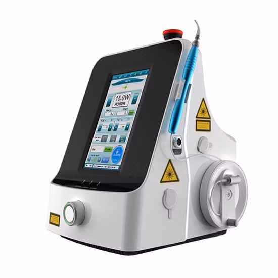 Blue Three Medical 980nm 455nm 635nm ブルーレーザー 耳鼻咽喉科用レーザー