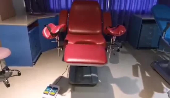 競争力のある価格の病院の医療製品のペーパー ロールが付いている産科婦人科の手術椅子